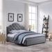 Cordeaux Queen-size Tufted Upholstered Bed by Christopher Knight Home