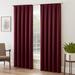 Eclipse Tricia Solid Curtain Panel, Room Darkening Rod Pocket Curtain Thermapanel (1 Panel)