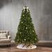 9-foot Fraser Fir Pre-Lit Clear LED Hinged Artificial Christmas Tree by Christopher Knight Home