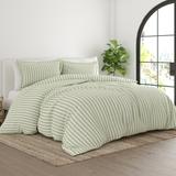 Becky Cameron Rugged Stripes Ultra Soft Oversized 3-piece Duvet Cover Set