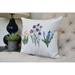 20 x 20 inch Flower Trio Decorative Pillow