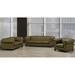 Wigan Top Grain Leather Sofa, Loveseat and Armchair Set