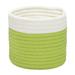 Outdoor Mini Accent Basket - Bright Green 10"x10"x8"