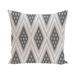 Tribal Diamond Geometric 26-inch Square Decorative Pillow