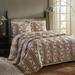 Marie Pink Blush Cotton 3-piece Quilt Set