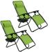 Adjustable Recliner Lounge Zero Gravity Chair (Set of 2)