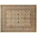 Lahore Pak-Persian Ebony Gold/Red Wool Rug (10'2 x 14'7) - 10 ft. 2 in. x 14 ft. 7 in. - 10 ft. 2 in. x 14 ft. 7 in.