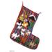 Applique Christmas Stocking, 'Guiding Star' (Peru)