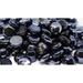 1/2" Fireglass Beads Black Luster - 10lb box