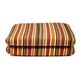 Sunbrella Striped 20x18-inch Seat Cushion (Set of 2) - 20"W x 18"D x 2.5"H