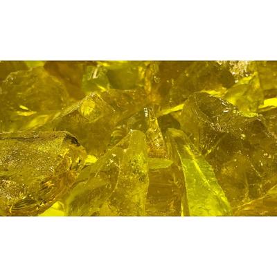 1 1/4" Fireglass Rocks Yellow - 10lb box