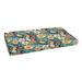 Humble and Haute Indoor/ Outdoor Blue Multi Floral Bench Cushion