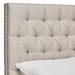 Knightsbridge Tufted Linen Chesterfield Headboard only by iNSPIRE Q Artisan