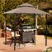 8' x 5' Outdoor Vented Grill Gazebo