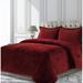 Venice Velvet Oversized Solid Duvet Cover Set