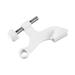 Rok Hardware Heavy Duty Hinge Pin Door Stop, White