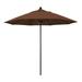 California Umbrella 9' Rd. Aluminum Frame, Fiberglass Rib Market Umbrella with Olefin Fabric, Base Not Included