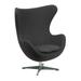 MOS Mid-Century Modern Wool Fabric Tilt Swivel Lounge Chair