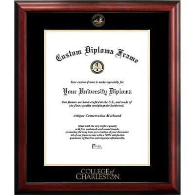 College of Charleston 16w x 20h Gold Embossed Diploma Frame