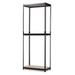 Metal 3-Shelf Closet Storage Racking Organizer by Baxton Studio