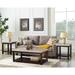 Picket House Furnishings Caleb 3PC Occasional Table Set-Coffee Table & Two End Tables