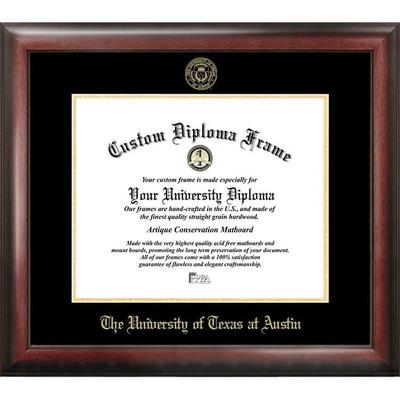 University of Texas, Austin 14w x 11h Gold Embossed Diploma Frame