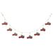 Glitzhome 6 Feet Metal Christmas Garland