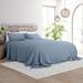 Becky Cameron Solid 4 Piece 100% Cotton Brushed Flannel Deep Pocket Bed Sheet Set