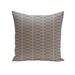Square 20-inch Oval Geometric Decorative Throw Pillow