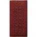 Geometric Balouch Persian Area Rug Wool Handmade Foyer Carpet - 3'6" x 6'6"