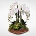 Real Touch 6-Stem Phalaenopsis Orchids - White