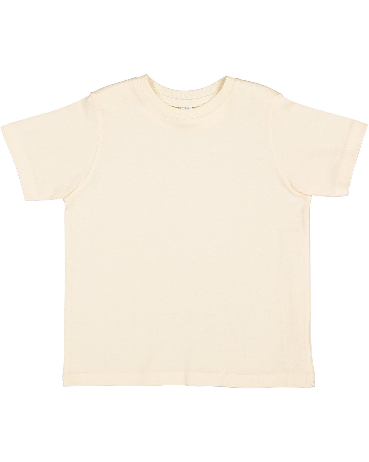 Rabbit Skins 3321 Toddler Fine Jersey T Shirt in Natural size 4 | Cotton LA3321, RS3321