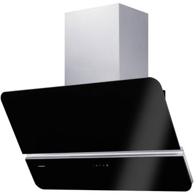 ORANIER Kopffrei-Wandhaube Signa 75 S - Schwarzer Glasschirm aus Sicherheitsglas, 75 cm breit, EEK: Image