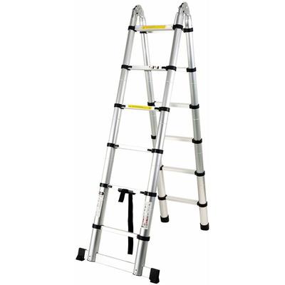 Gt Market - Teleskopleiter 3.80 Meter, Aluminium, 150 kg Belastbarkeit Image