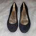 Coach Shoes | Coach Size 7 B Suede Ballet Flats | Color: Black | Size: 7