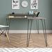 Union Rustic Vansant L-Shape Desk Wood/Metal in Gray | 35.4 H x 55.1 W x 55.1 D in | Wayfair 1B86B91CC68240A8A5FC0C7787113F45