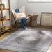 Gray 79 x 0.02 in Area Rug - Lark Manor™ Agalia Machine Washable Oriental Charcoal/Area Rug Polyester/Chenille/Cotton | 79 W x 0.02 D in | Wayfair