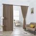 WARM HOME DESIGNS Nicole Wall to Wall Room Divider Solid Blackout Thermal Grommet Curtain Panels Polyester in Brown | 108 H in | Wayfair