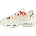 Nike Damen WMNS Air Max 95 Leichtathletik-Schuh, Sail Black Chile Red Coconut Milk, 39 EU