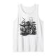 Schlagzeug Percussionist Drummer Octopus Schlagzeug spielend Tank Top