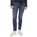 TOM TAILOR Damen 1028898 Alexa Slim Jeans, 10119-Used Mid Stone Blue Denim, 27W / 30L