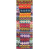 Vintage Tribal Oriental Moroccan Runner Rug Hand-knotted Wool Carpet - 2'3" x 8'3"