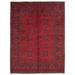 ECARPETGALLERY Hand-knotted Finest Khal Mohammadi Red Wool Rug - 5'7 x 7'5