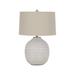 Signature Design by Ashley Jamon Ivory and Beige Ceramic Table Lamp - 18"W x 18"D x 27"H