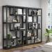 6-Tier Bookshelf, Modern Etagere Bookcase, Storage and Display Shelves