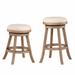 Fenton Swivel Backless Stool