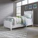 Copper Grove Marten White Twin Panel Bed