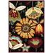 Nourison Fantasy Abstract Wildflower Floral Area Rug