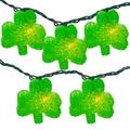 Northlight Seasonal 10 Irish Shamrock St Patrick's Day String Lights - 7.25ft Wire in Green | 1.5 H x 7.75 W x 15.25 D in | Wayfair