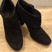 Kate Spade Shoes | Kate Spade New York Suede Booties | Color: Black | Size: 8